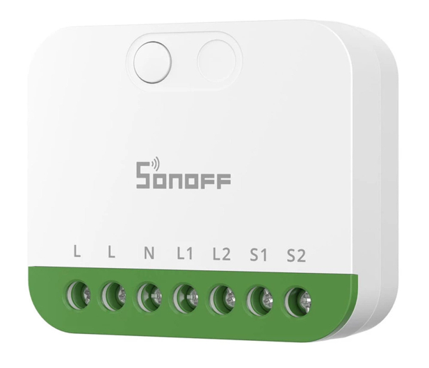 Sonoff 2-kan. mini przełącznik MINI-2GS Matter - 1489932 - zdjęcie 2